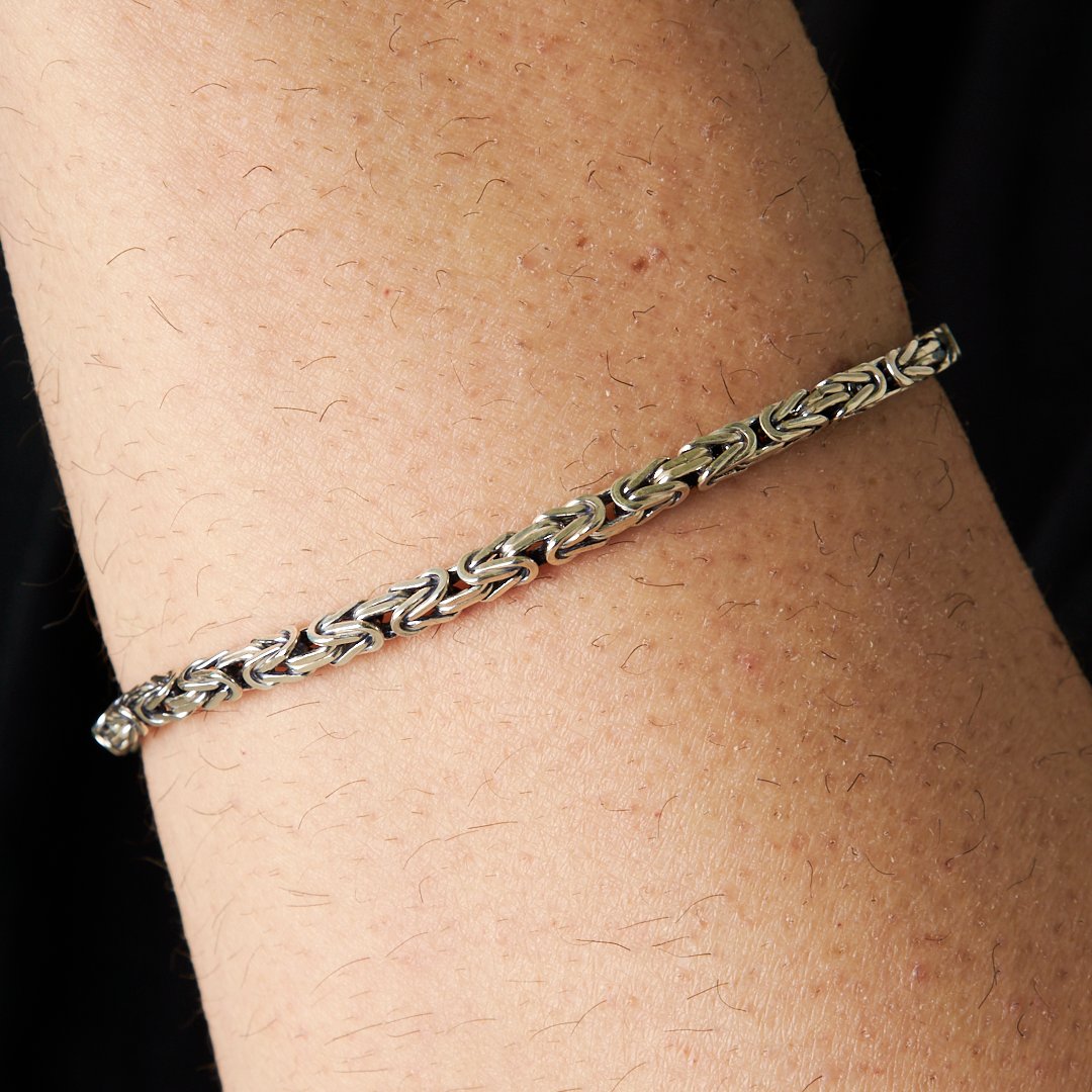 King Chain Bracelet - 925 SILVER