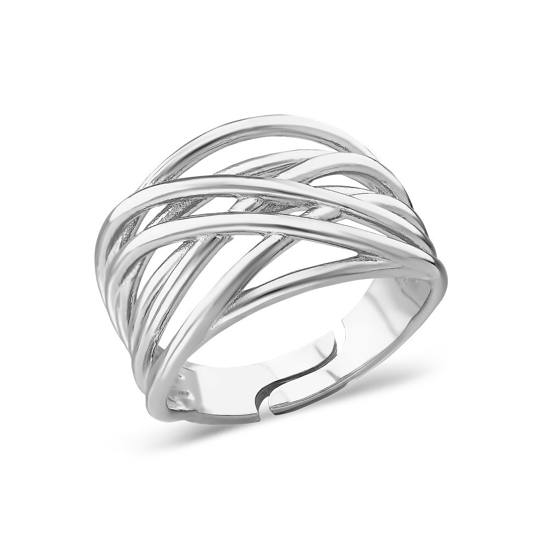 Layered Ring - 925 SILVER