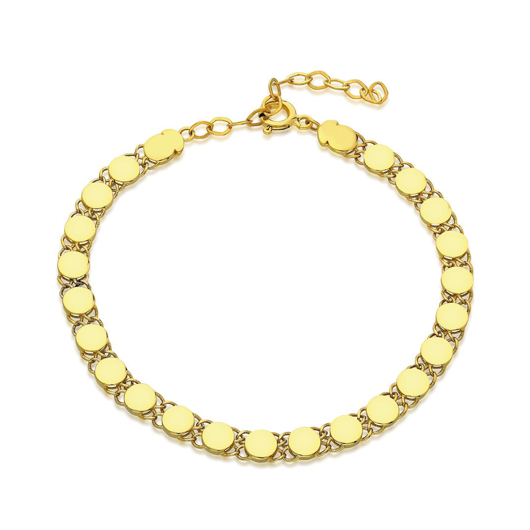 Round Chain Bracelet - 925 SILVER