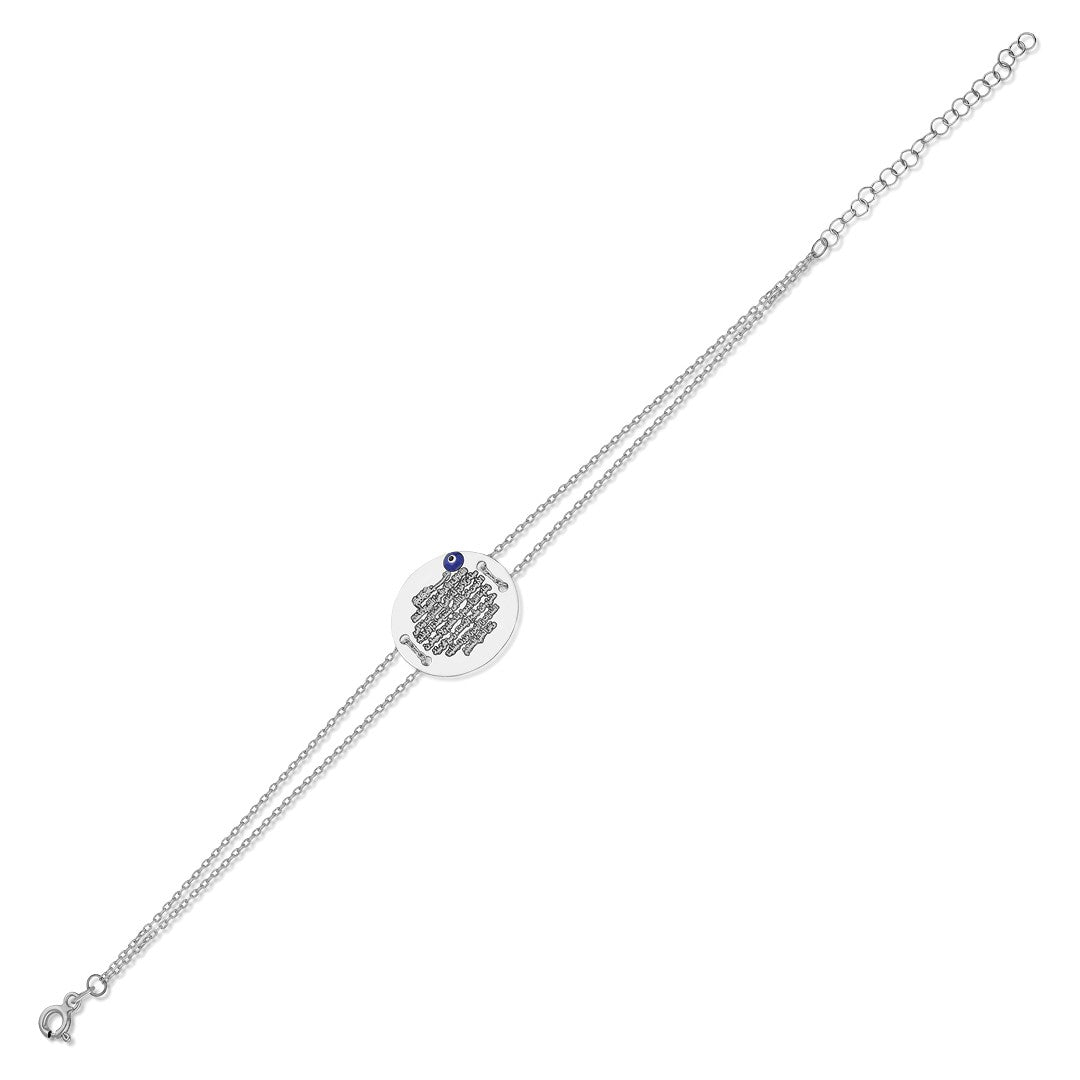 Evil Eye Prayer Bracelet - 925 SILVER