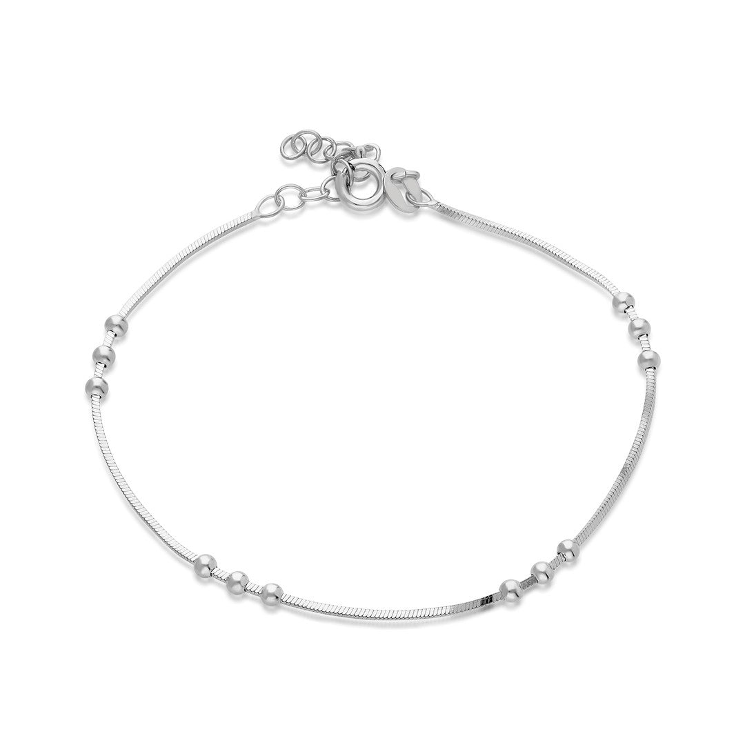 Multi-Ball Chain Bracelet - 925 SILVER