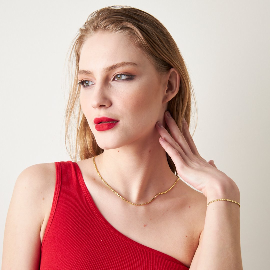 KUGELKETTE SET | 925 SILBER