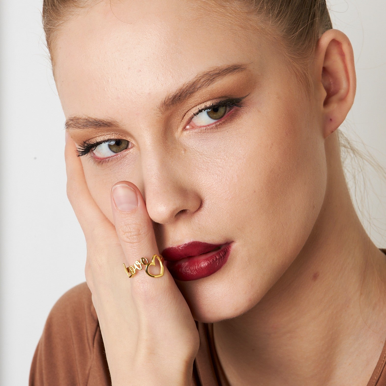 Heart Love Ring - 925 SILVER