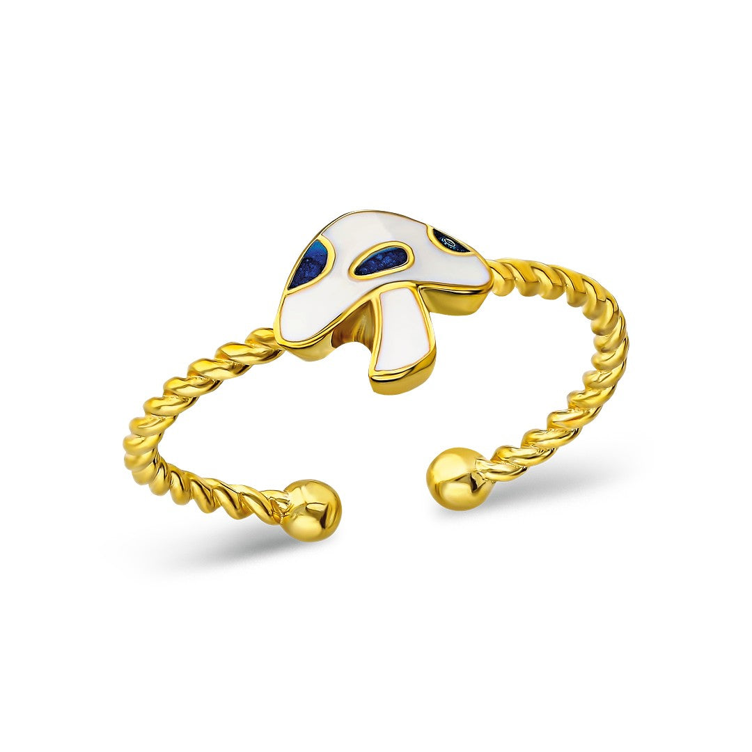 Mushroom Ring - 925 SILVER