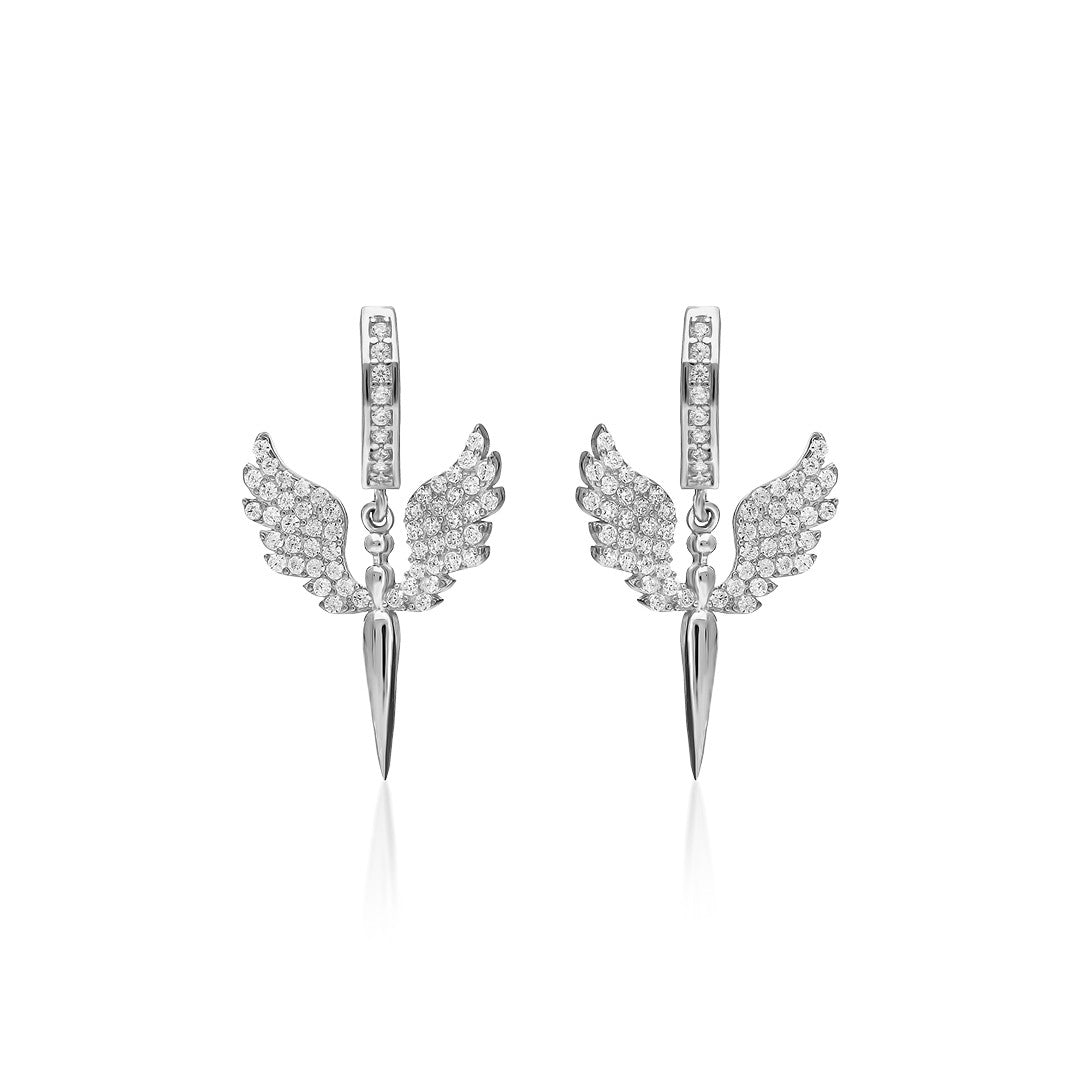 Michael Angel Earring - 925 SILVER