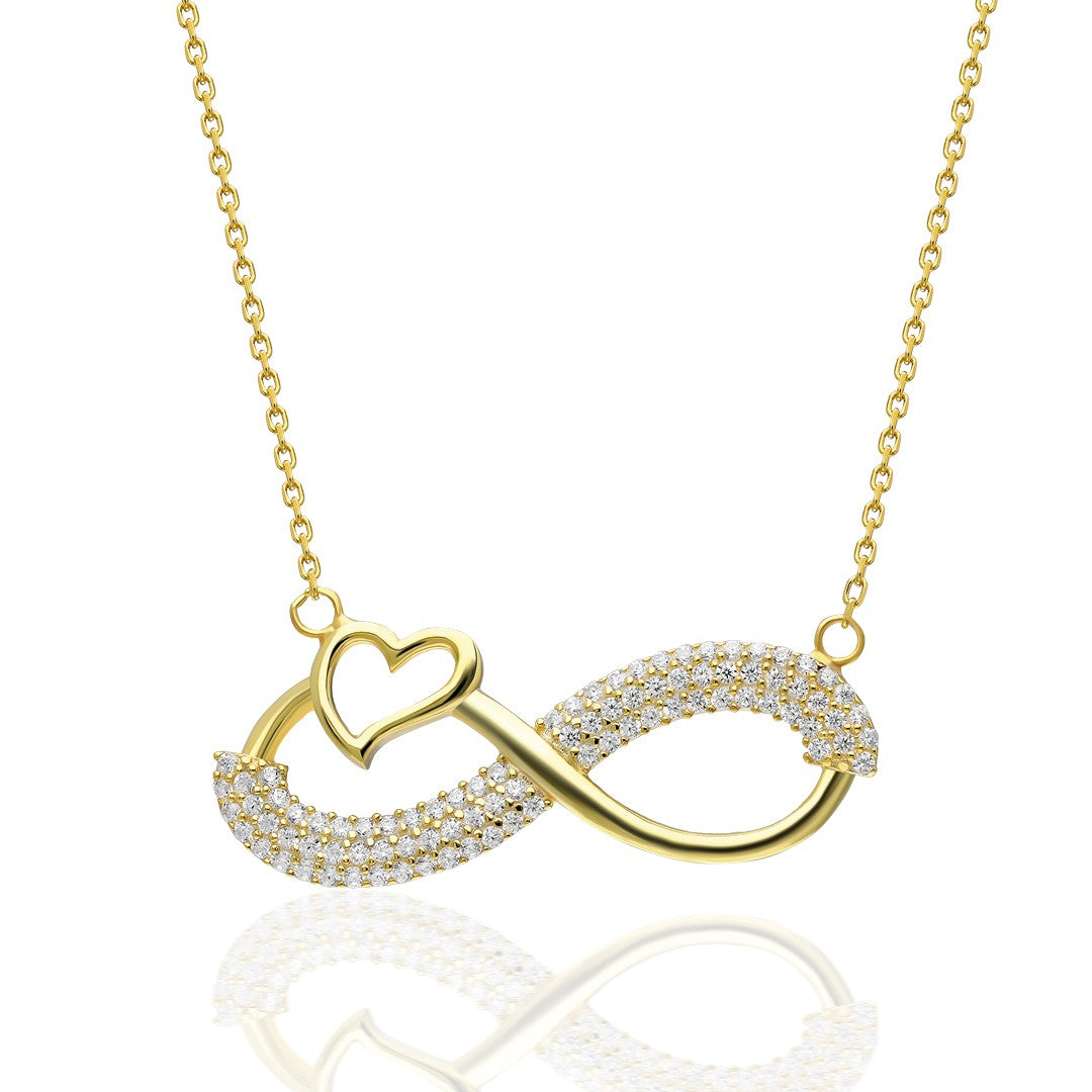 My Heart's Eternity Necklace - 925 SILVER