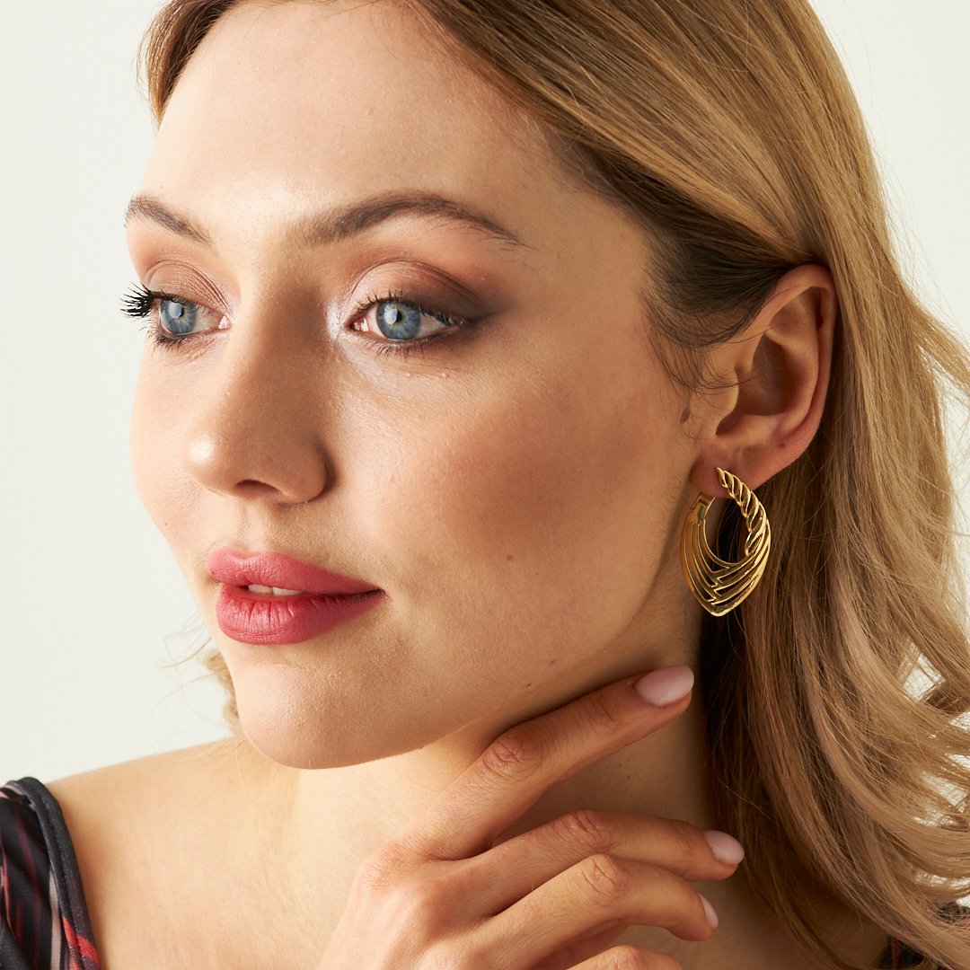 STYLISCH DESIG OHRRING | 925 SILBER