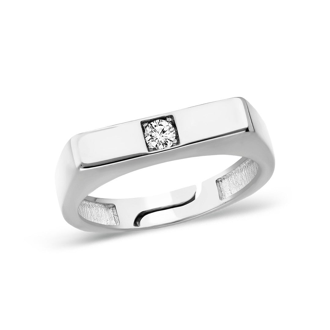 BASIC SOLITAIRE RING | 925 SILBER