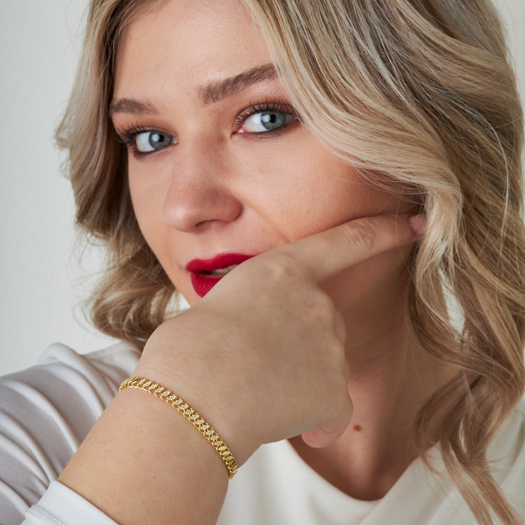 Oval Chain Bracelet 2 - 925 SILVER