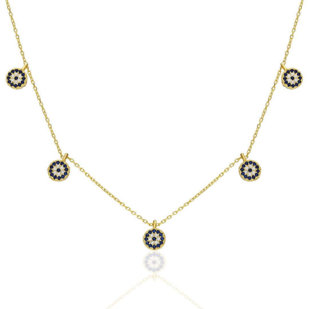 Evil Eye Necklace - 925 Silver