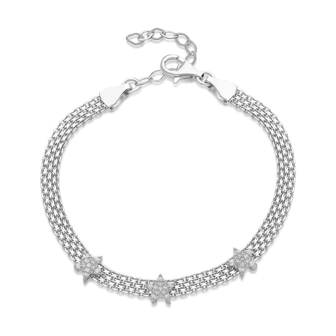Star String Bracelet - 925 SILVER