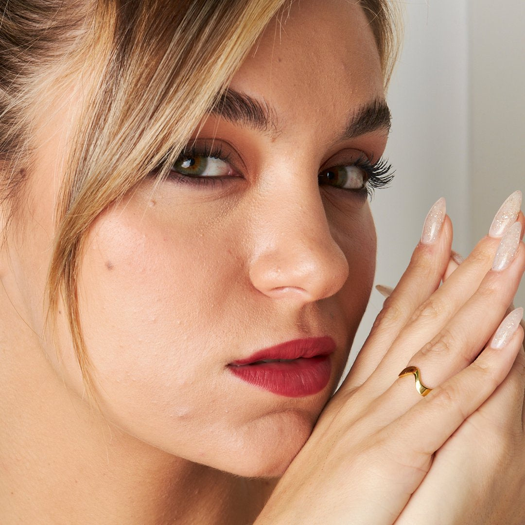 Wave Model Ring - 925 SILVER