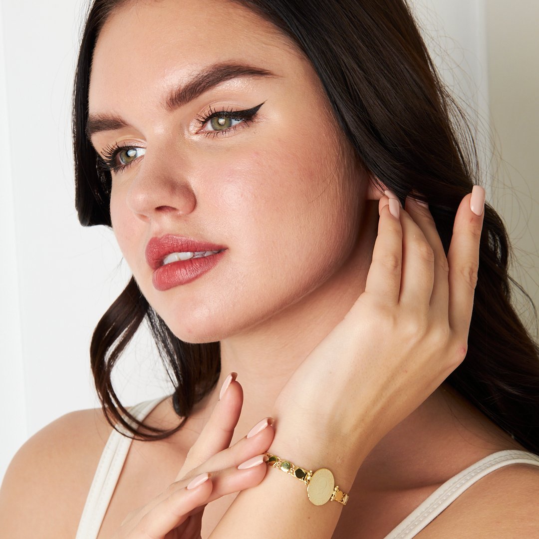 Oval Chain Bracelet - 925 SILVER