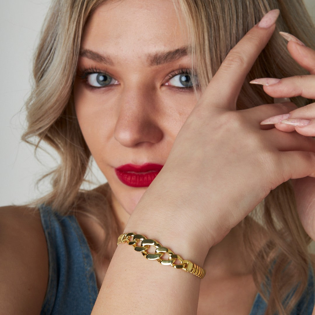 Gurmet Herringbone Bracelet - 925 SILVER