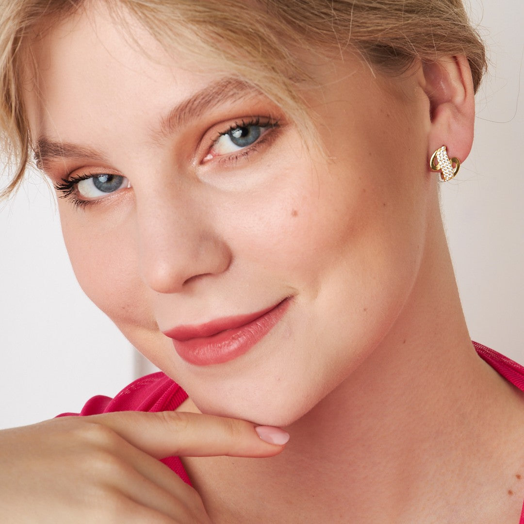 Favorite Stone Earrings2 - 925 SILVER