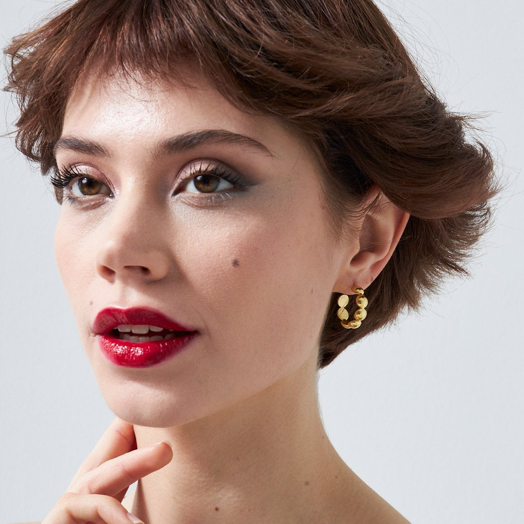 Simple Stylish Earrings - 925 SILVER