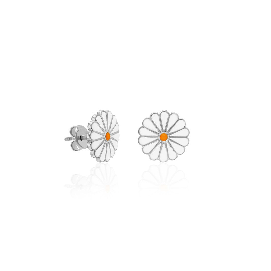Daisy Earrings - 925 Silver