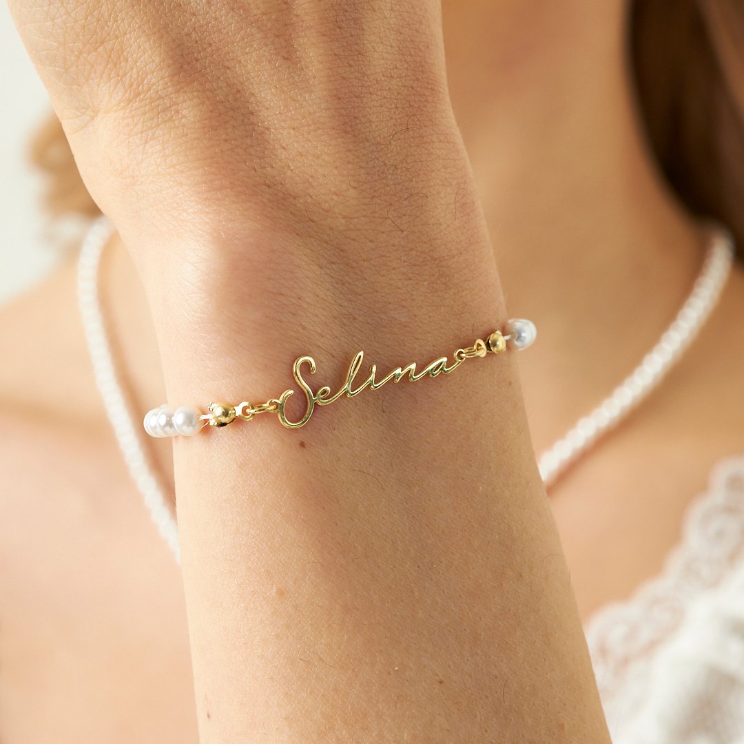 Named Pearl Set - 925 SILVER