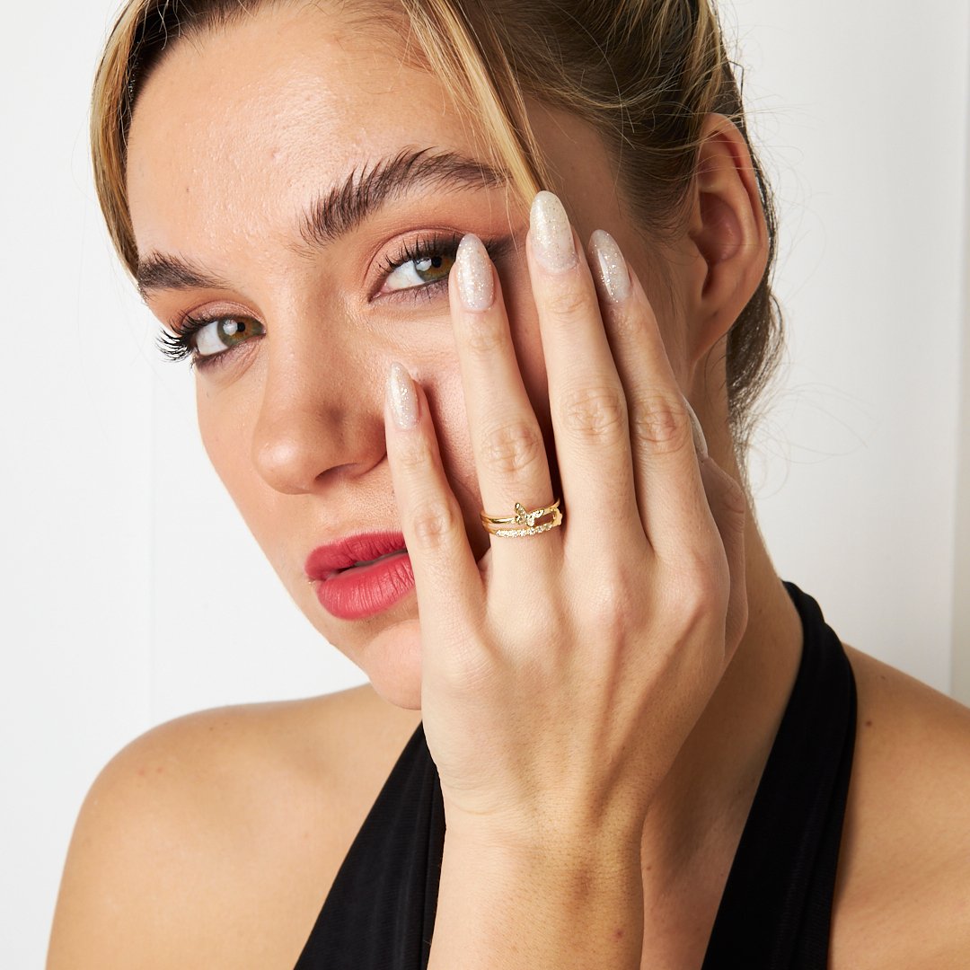 Butterfly Ring - 925 SILVER