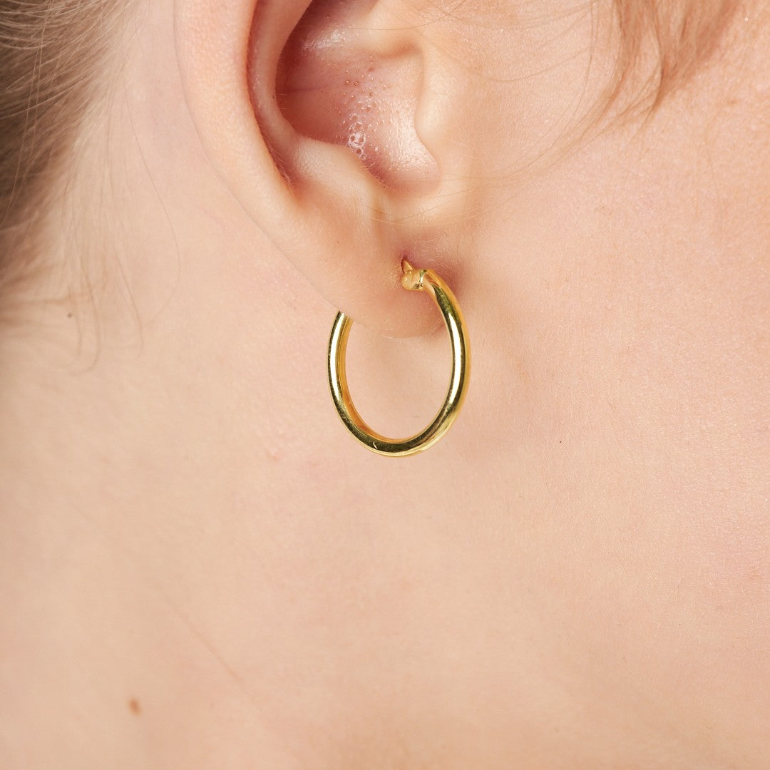 Hoop Earrings - 925 Silver