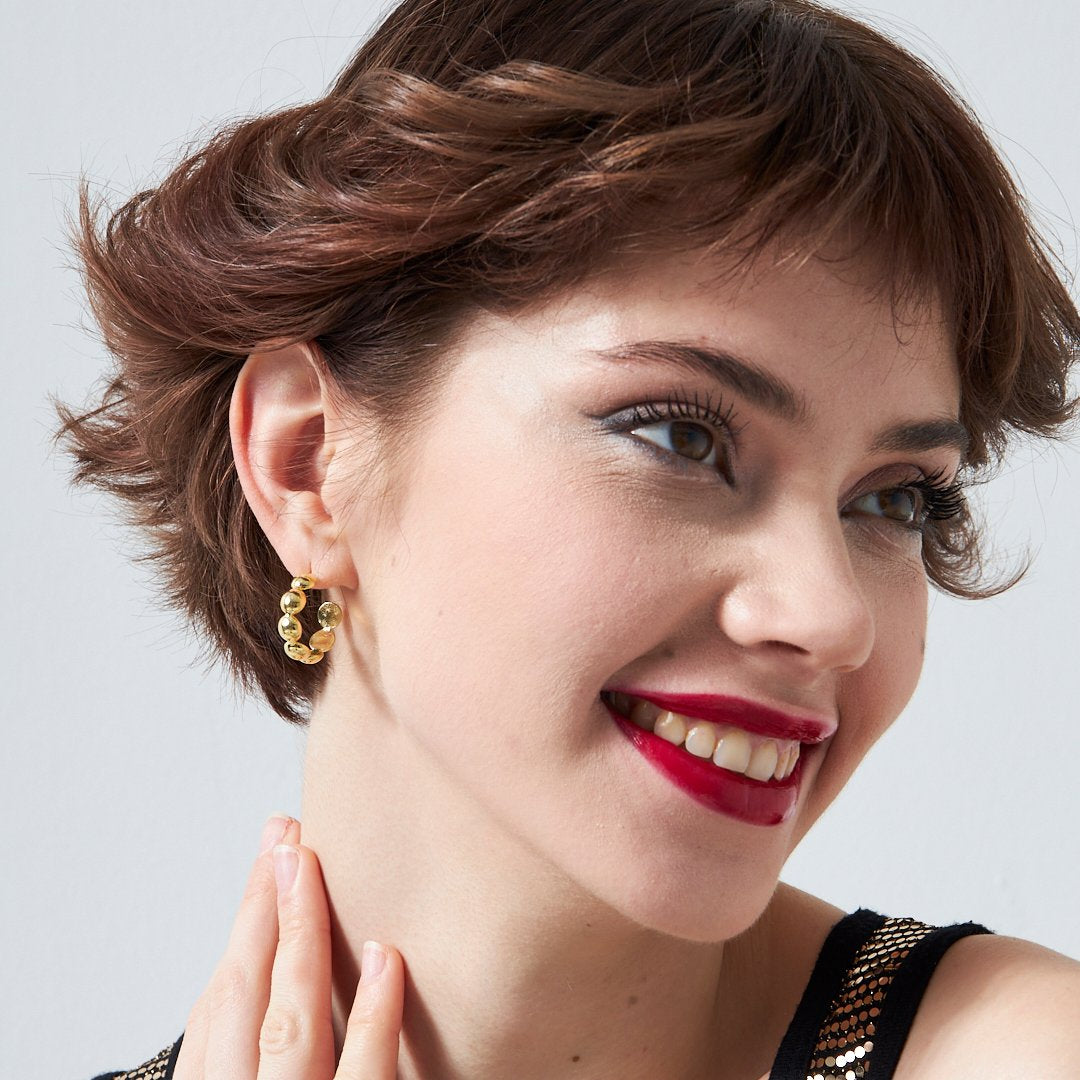 Simple Stylish Earrings - 925 SILVER