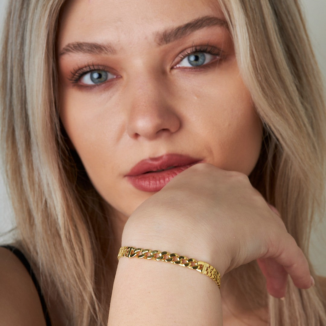 Gourmet Chain Bracelet - 925 SILVER