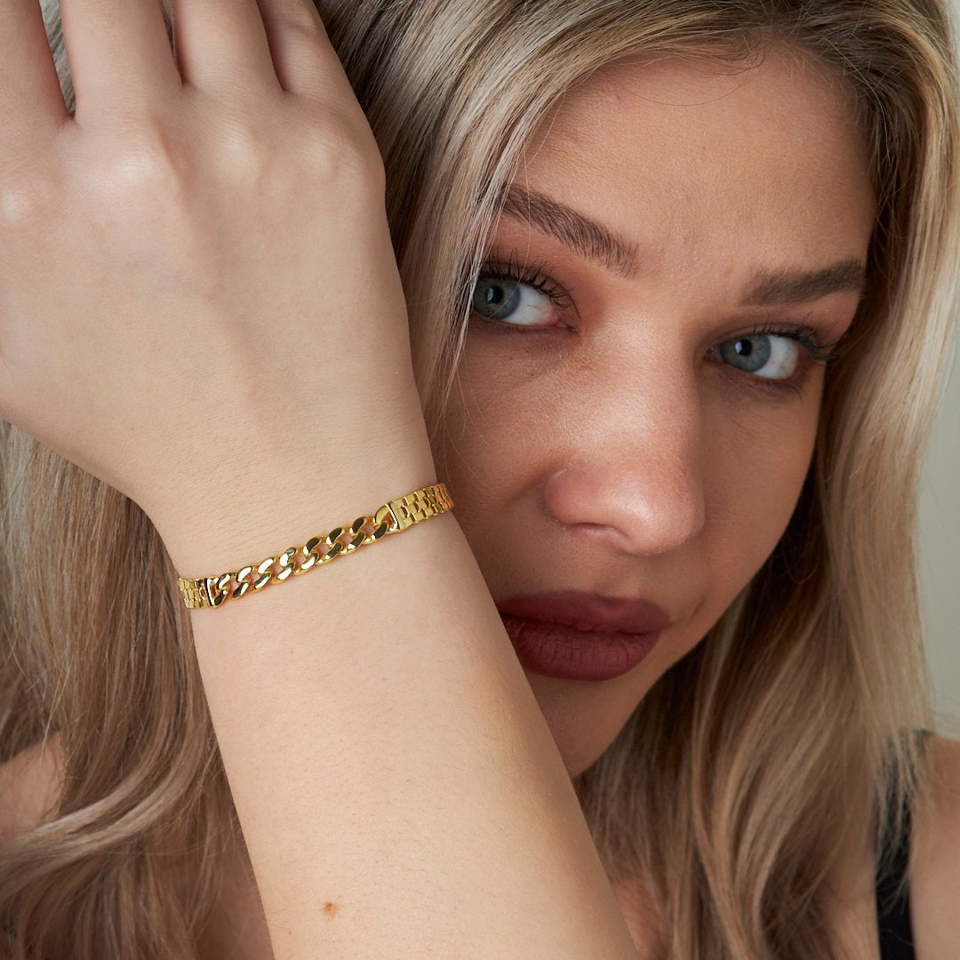 Gourmet Chain Bracelet - 925 SILVER