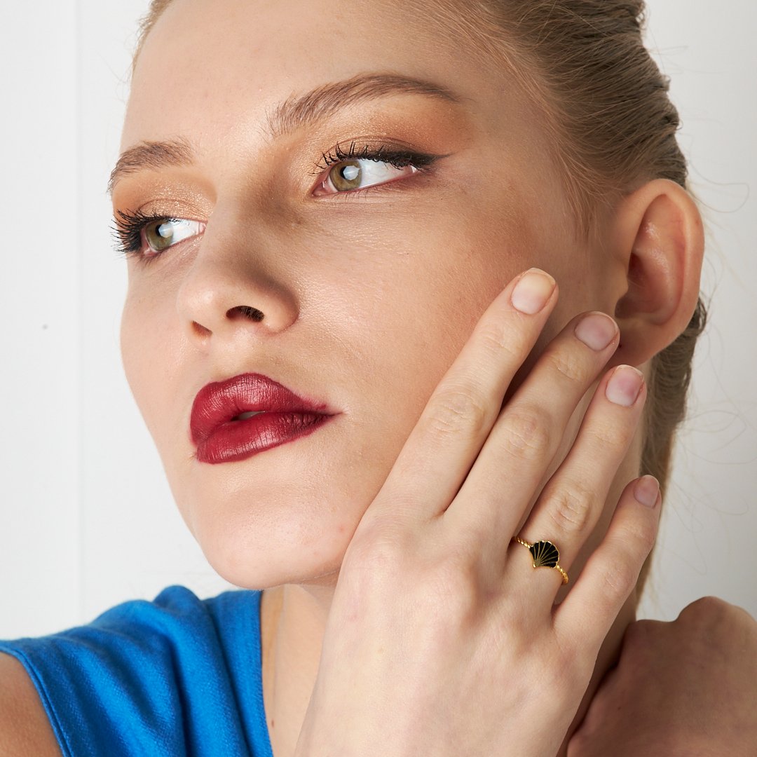 Sea Shell Ring - 925 SILVER