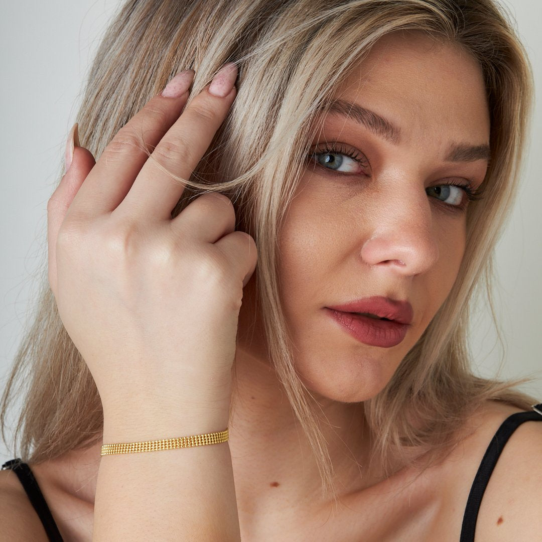 Ball Chain Bracelet - 925 SILVER