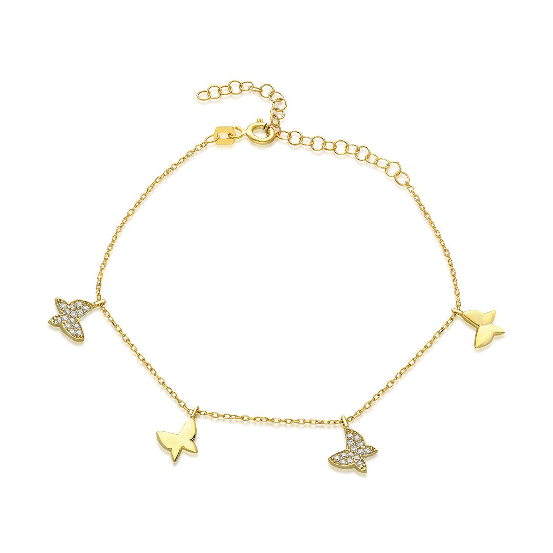 SCHMETTERLING ARMBAND | 925 SILBER