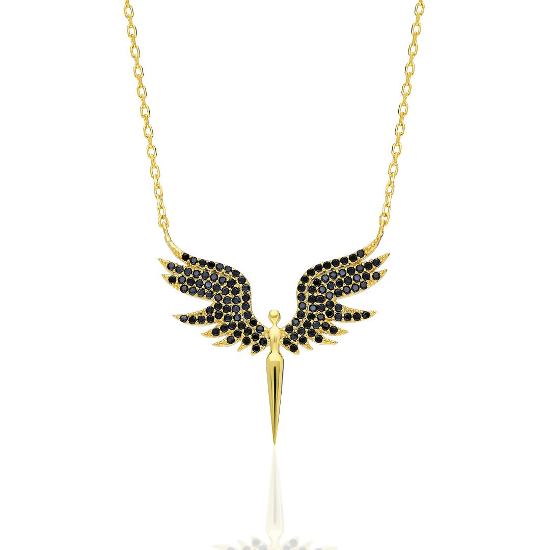 Angel Wing Necklace - 925 Silver