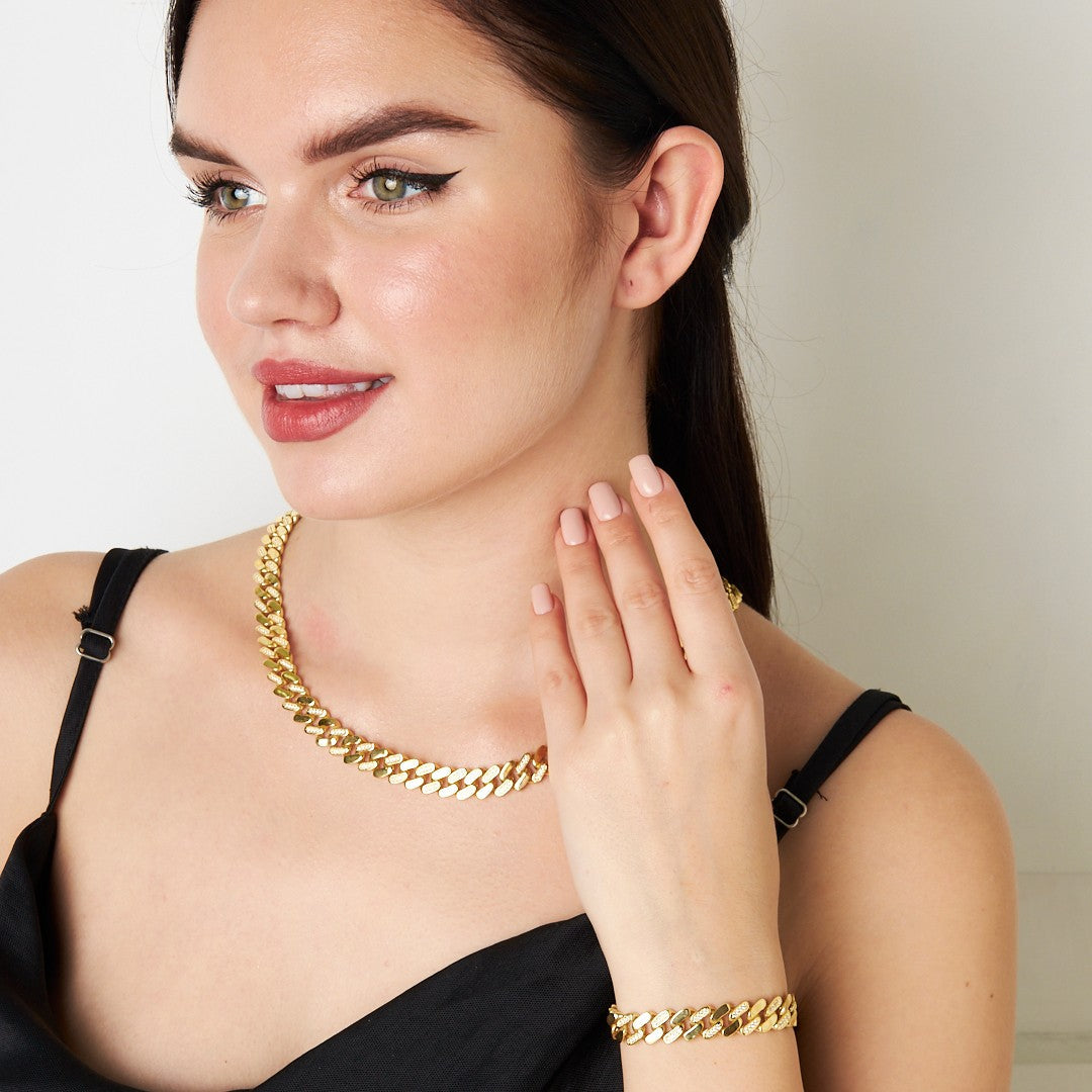 Half Gourmet Cubic Zirconia Set - 925 SILVER