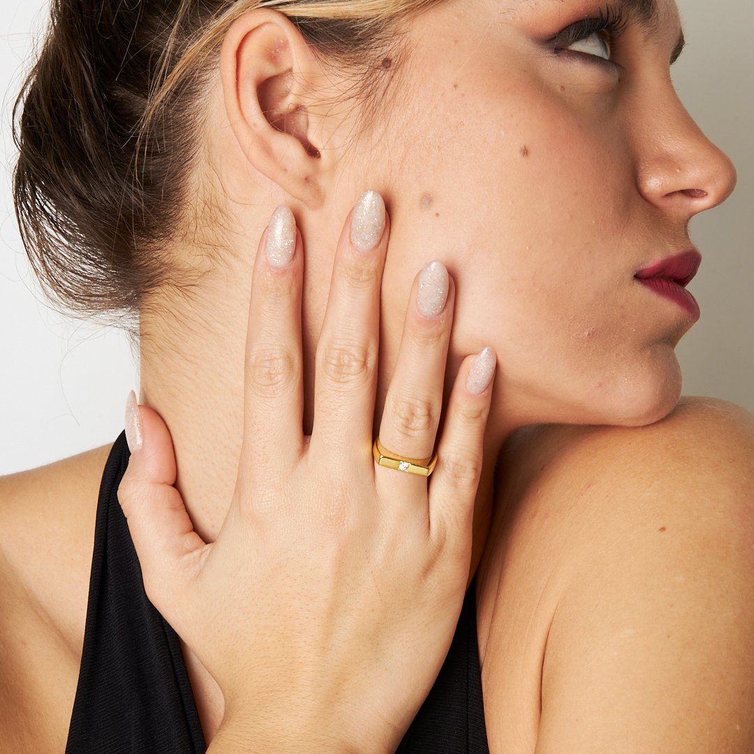 BASIC SOLITAIRE RING | 925 SILBER