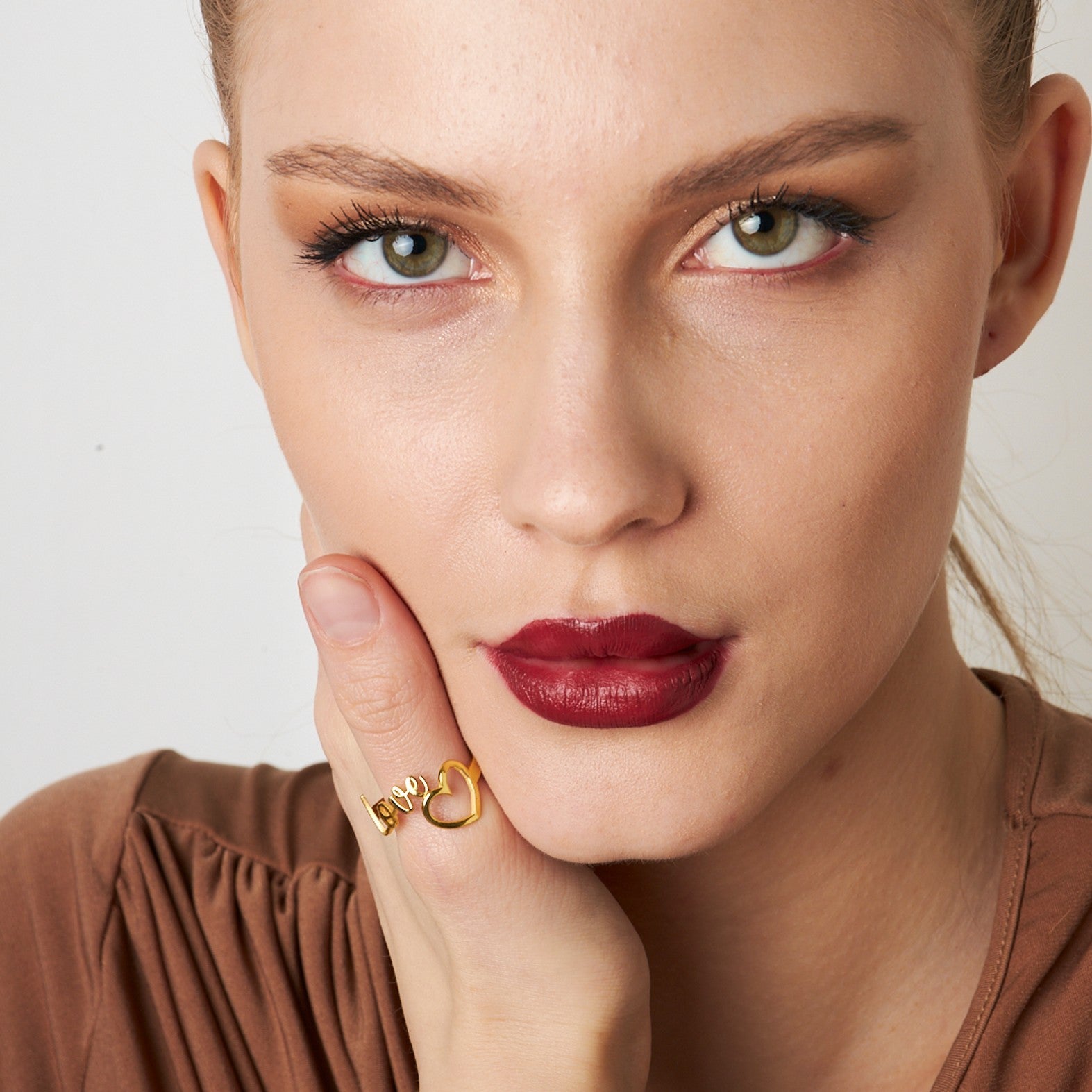 Heart Love Ring - 925 SILVER