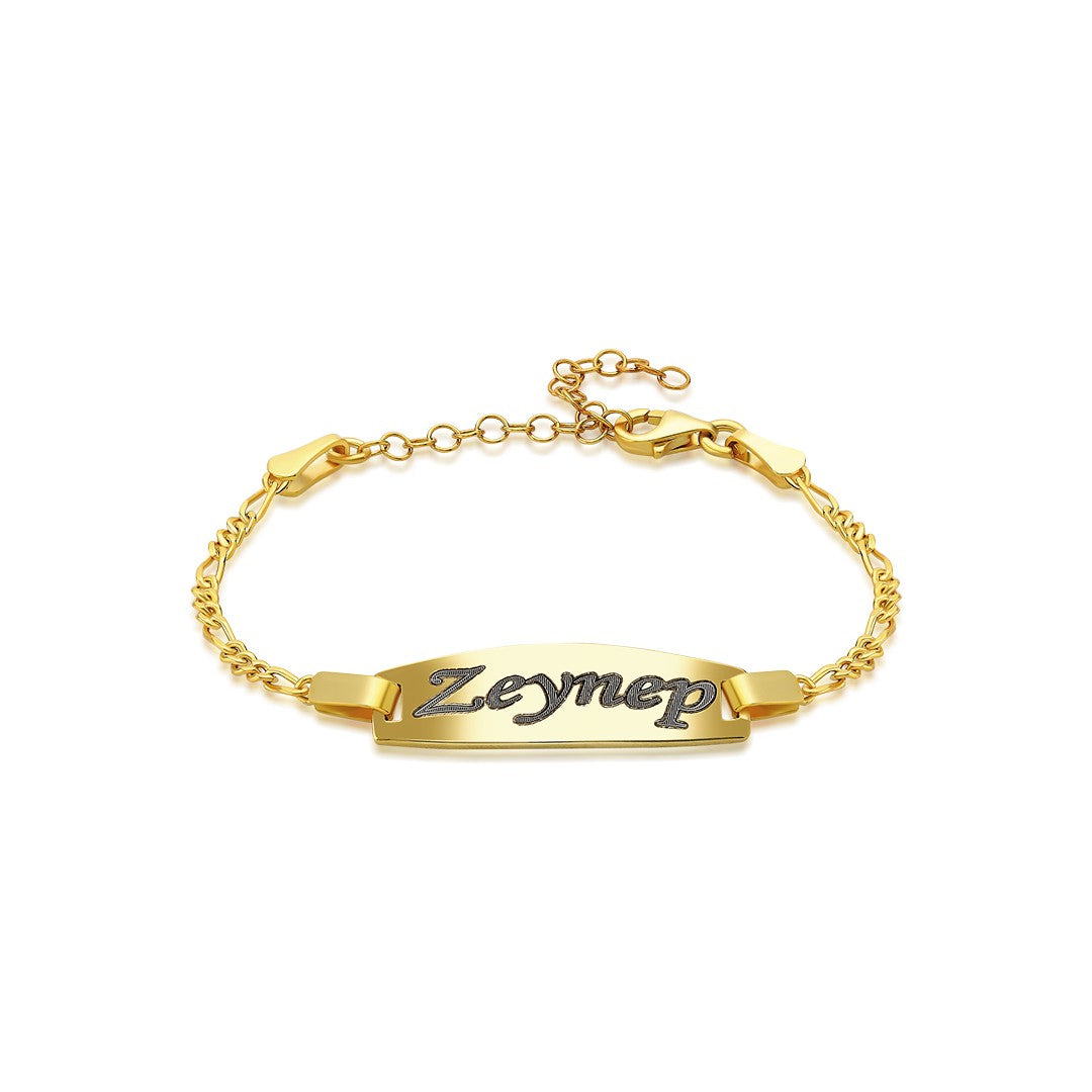 KINDER GRAVUR ARMBAND 12 | 925 SILBER