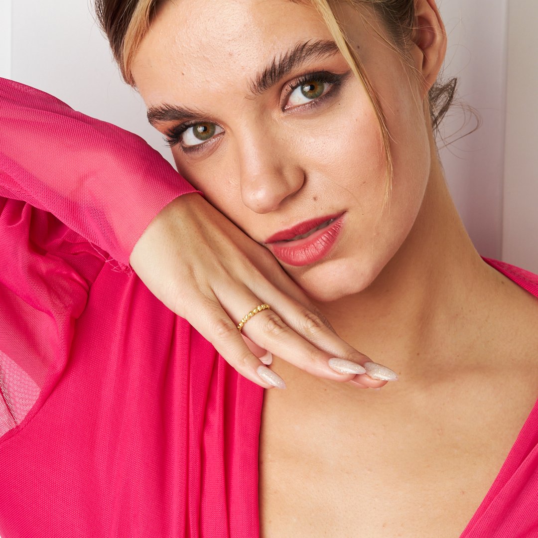 DORIKA BALL RING | 925 SILBER