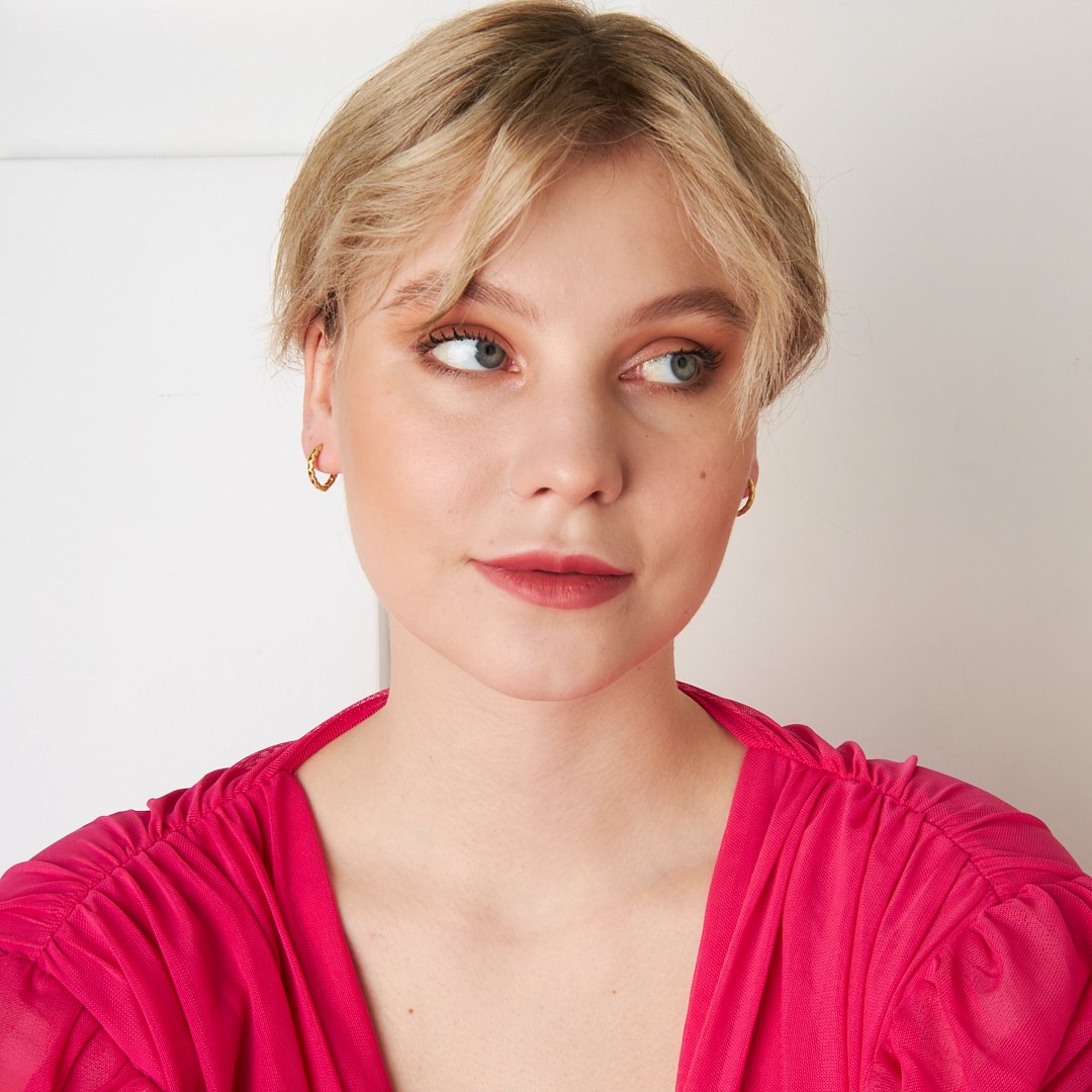 Oval Model Trend Earrings - 925 SILVER