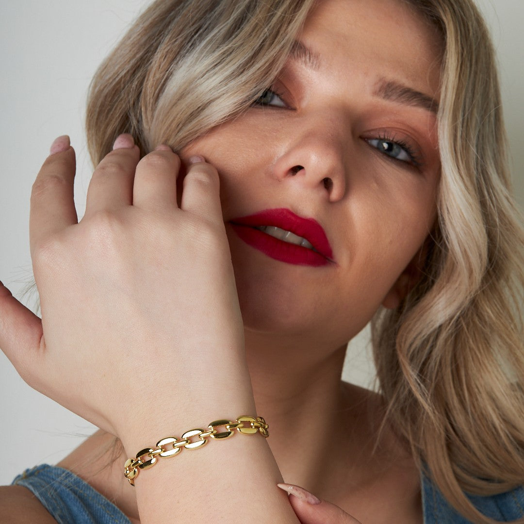 Thick Bracelet - 925 SILVER