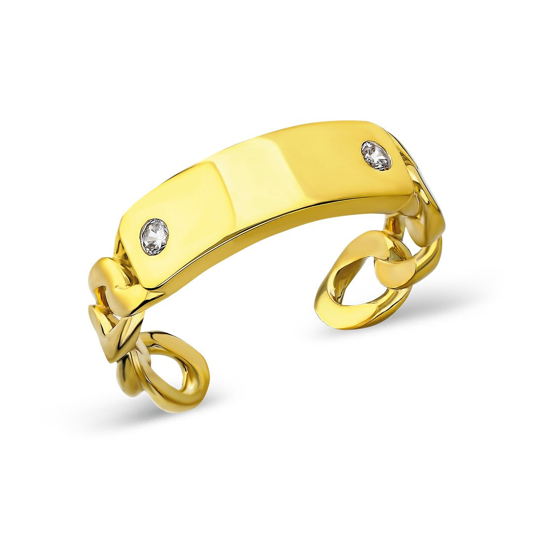 Gourmet Cubic Zirconia Ring - 925 SILVER