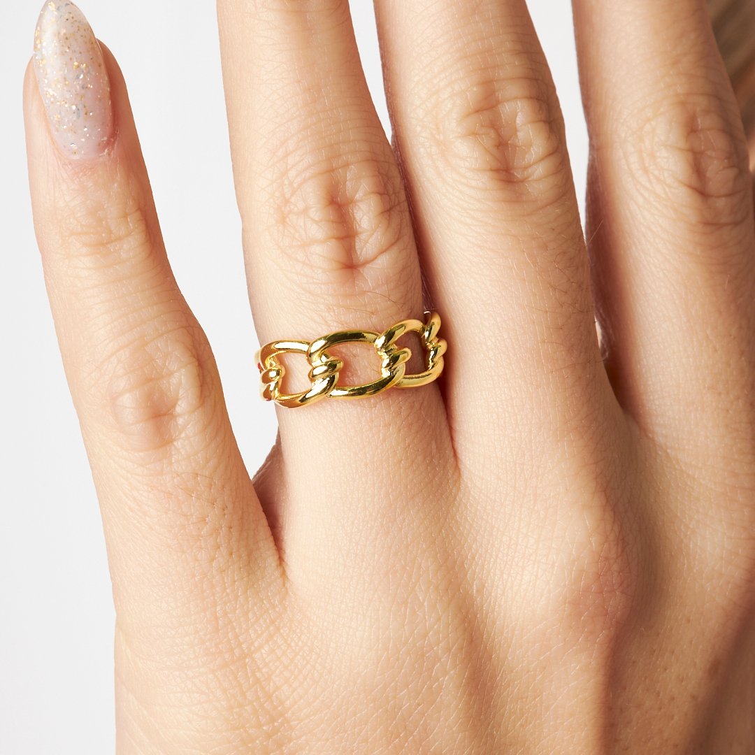 Leaf Model Ring - 925 SILVER