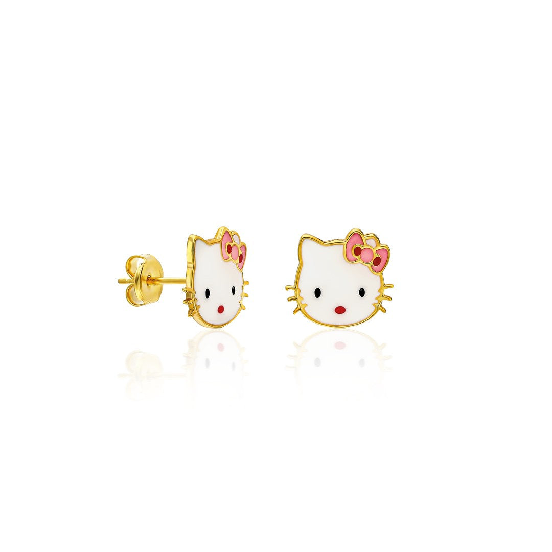 Hello Kitty Earrings - 925 Silver
