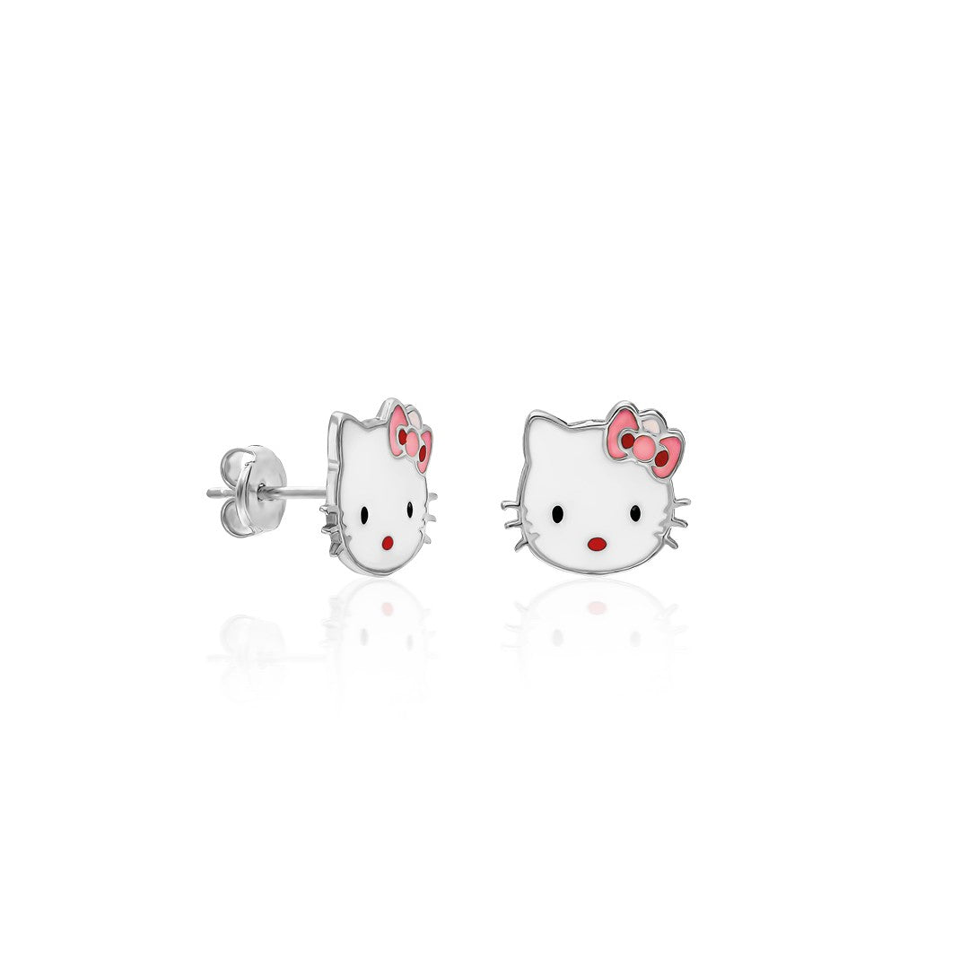 Hello Kitty Earrings - 925 Silver