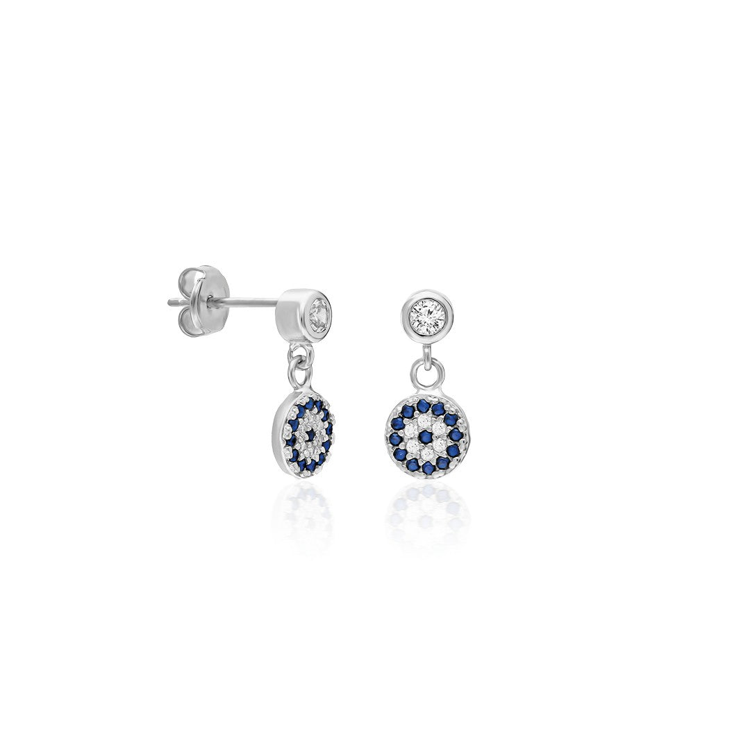 Evil Eye Earring - 925 SILVER