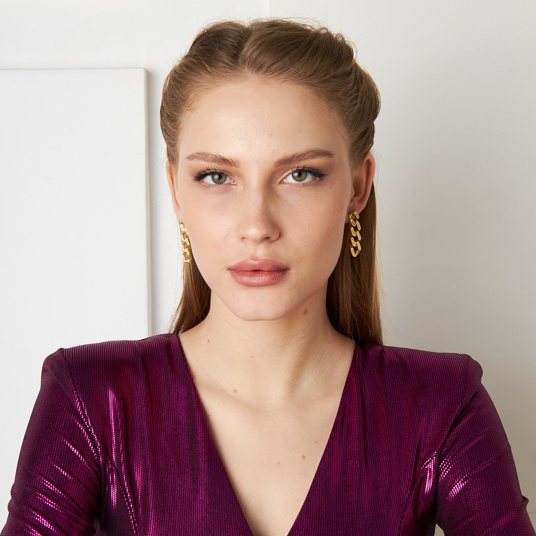 Gourmet Zircon Earrings - 925 SILVER