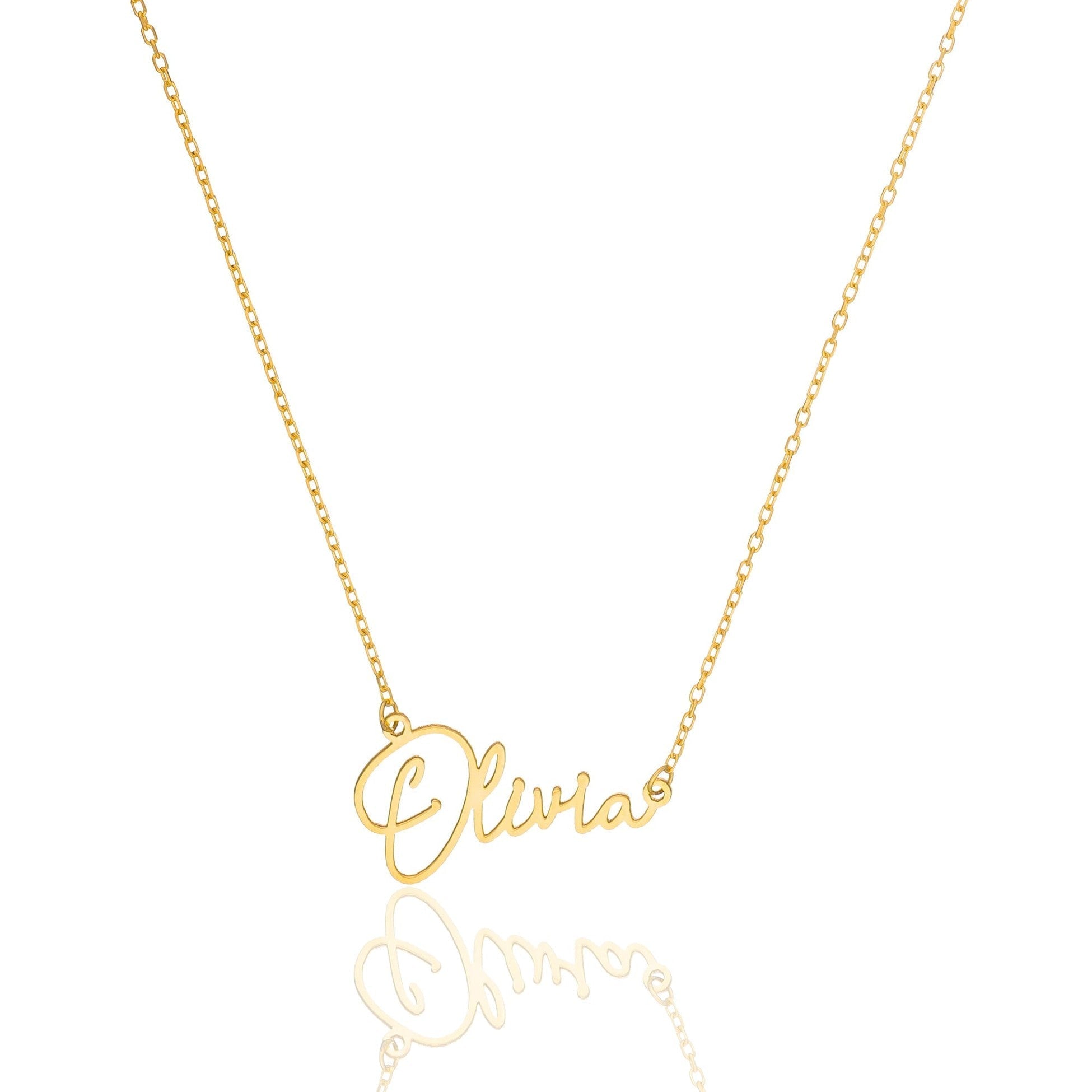 Name Chain Necklace - 925 SILVER