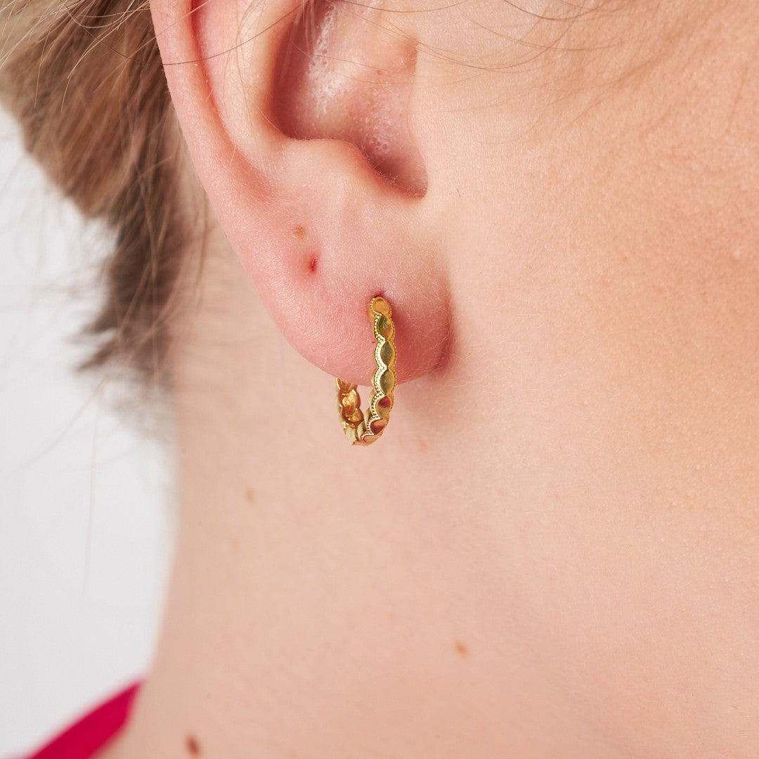 Oval Model Trend Earrings - 925 SILVER