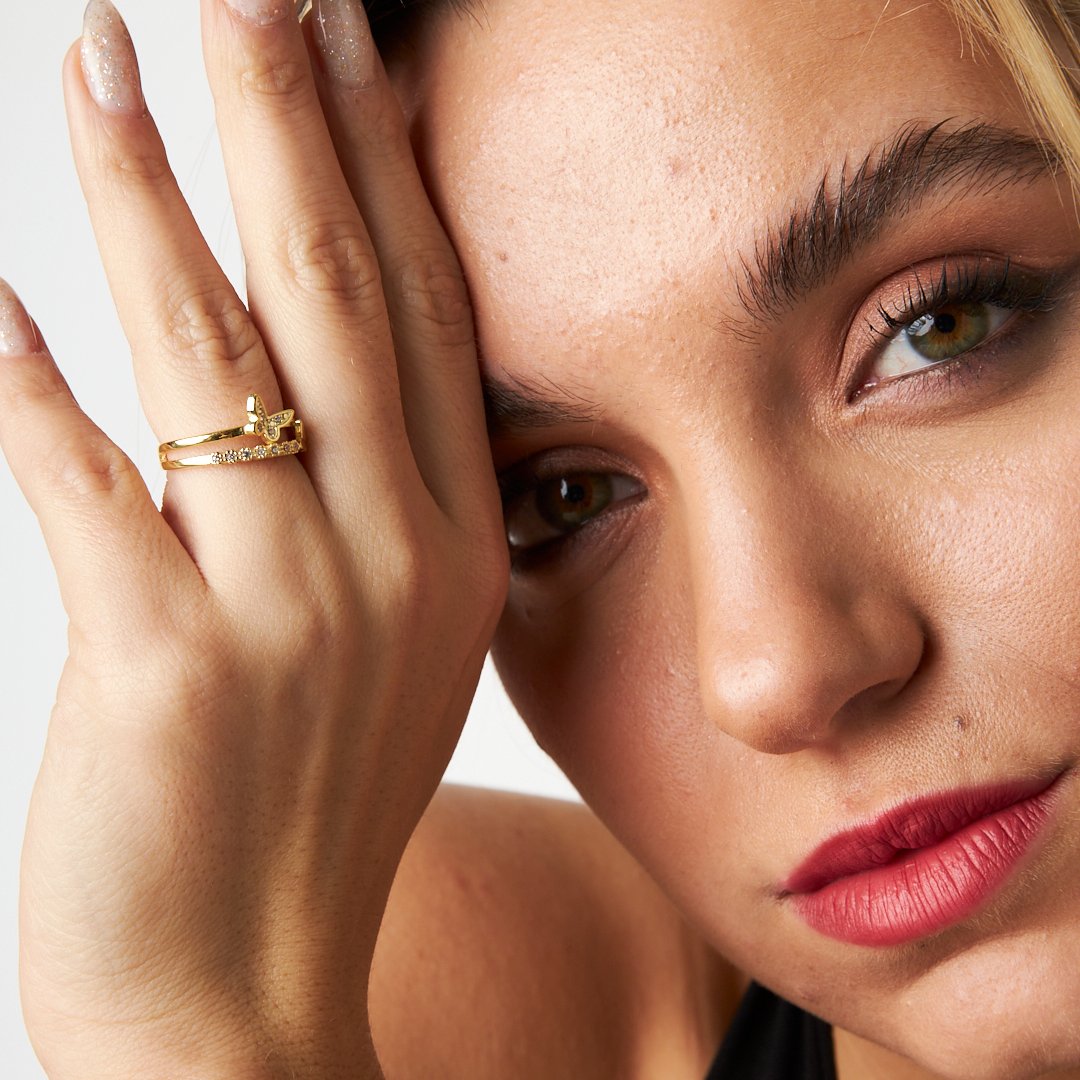 Butterfly Ring - 925 SILVER