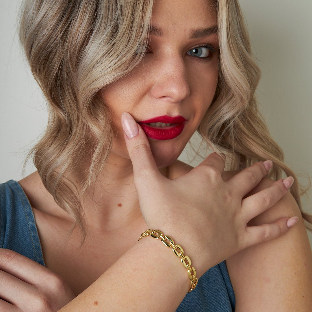 Thick Bracelet - 925 SILVER