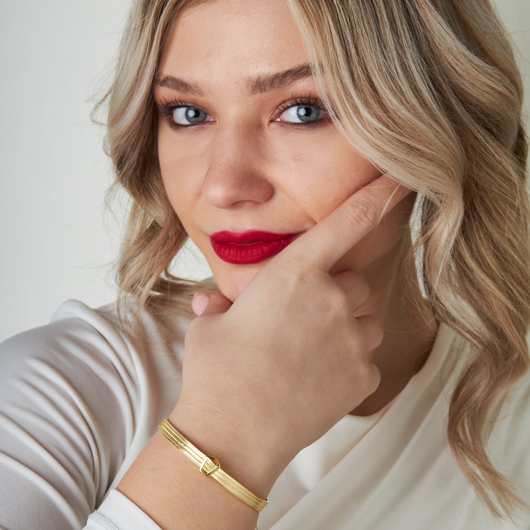 Wicker Bracelet - 925 SILVER