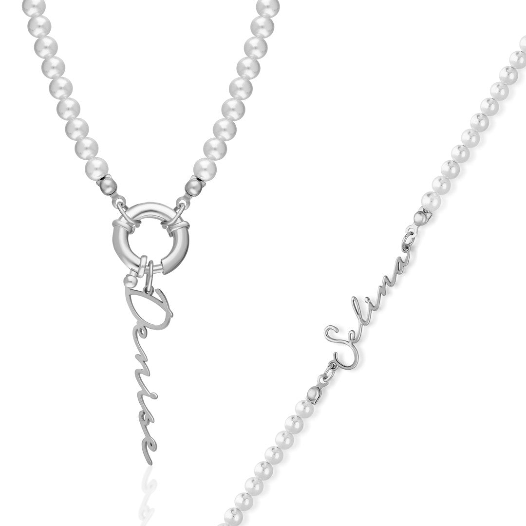 Named Pearl Set - 925 SILVER